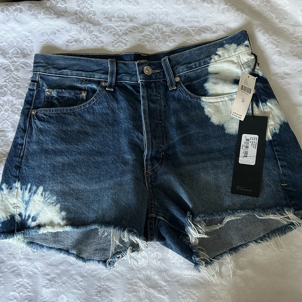 Anthropologie Edwin Cai Highrise denim shorts - Picture 5 of 10